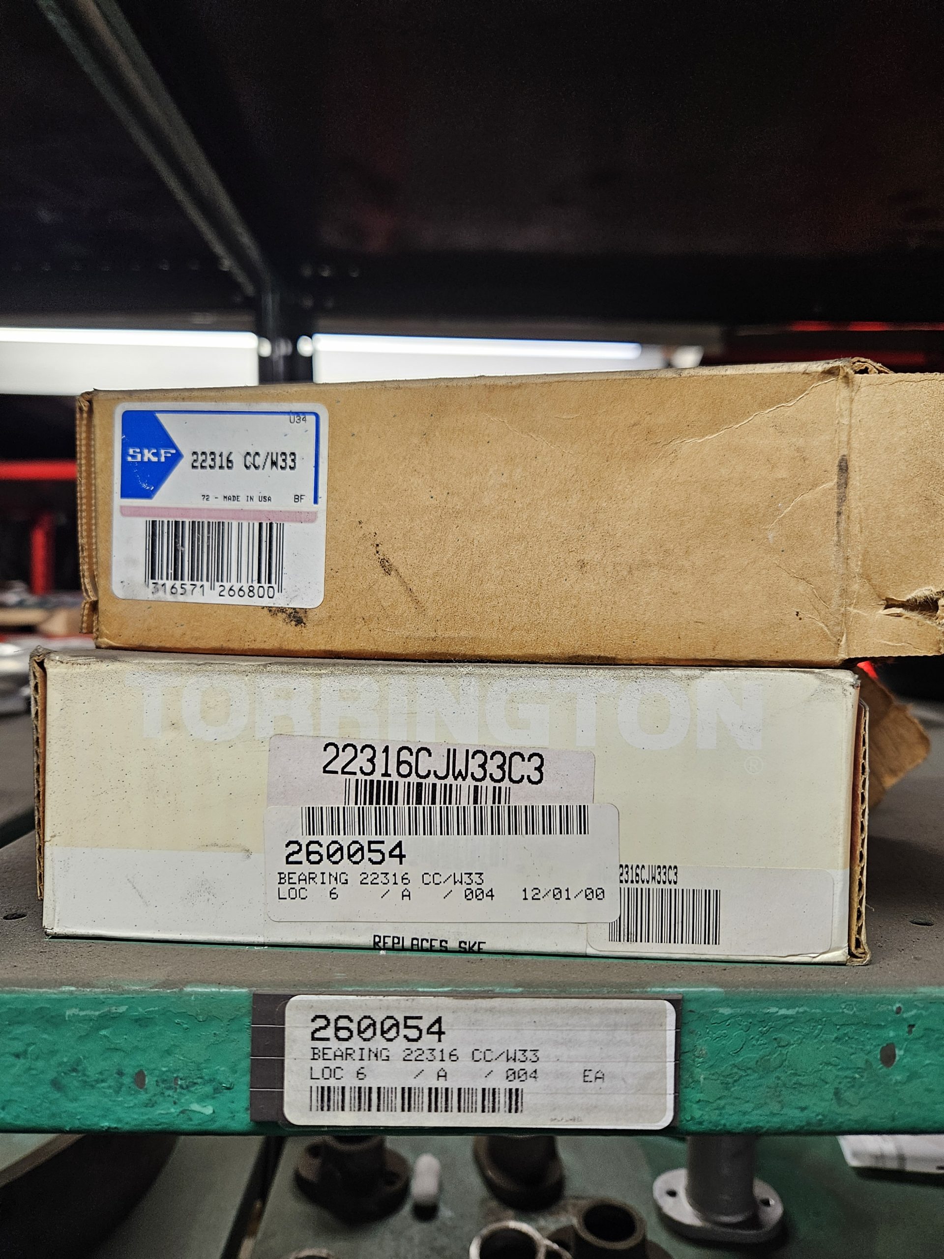 Spherical roller bearing 22316 CC/W33