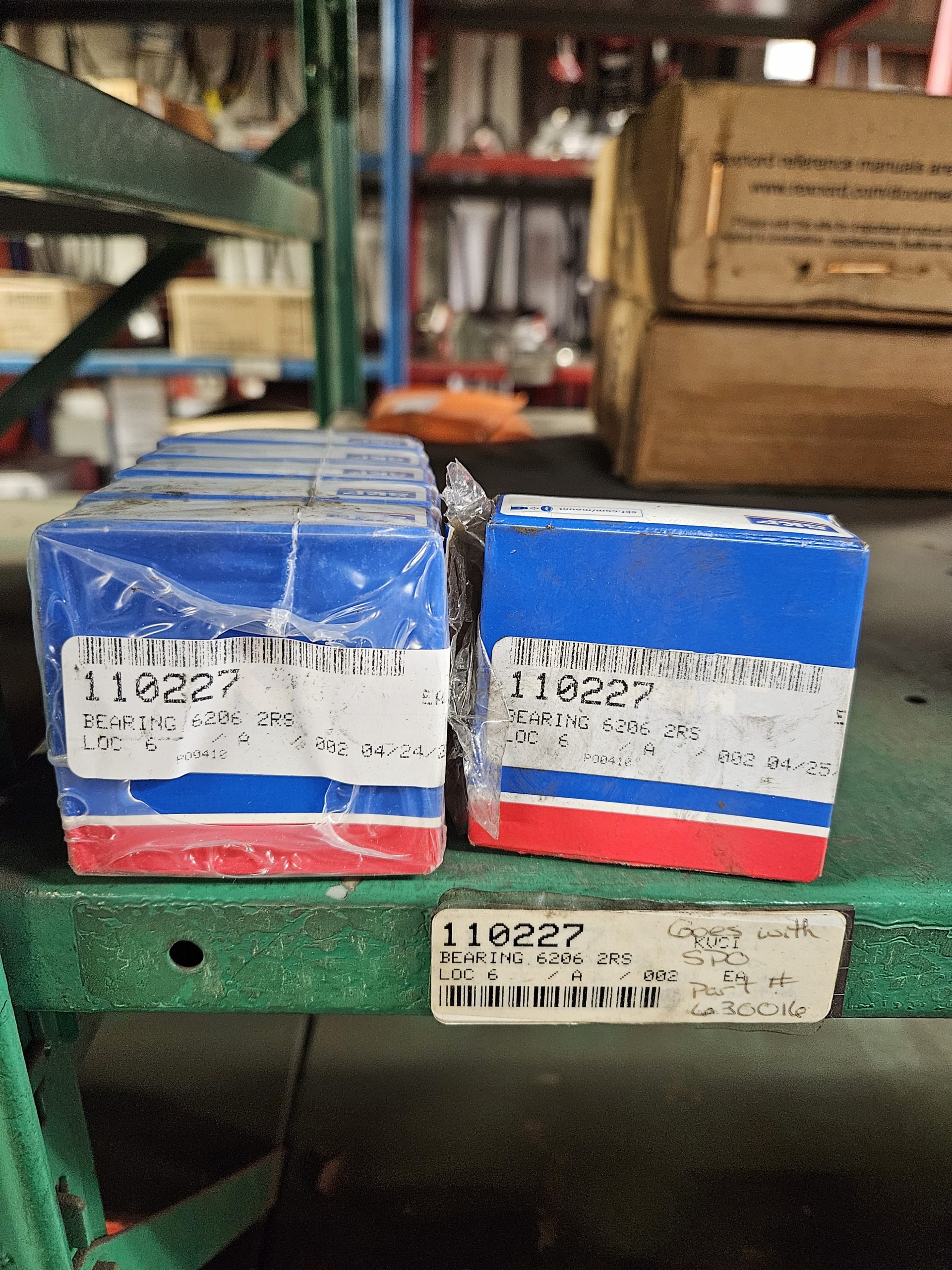 Radial ball bearing 6206 2RS