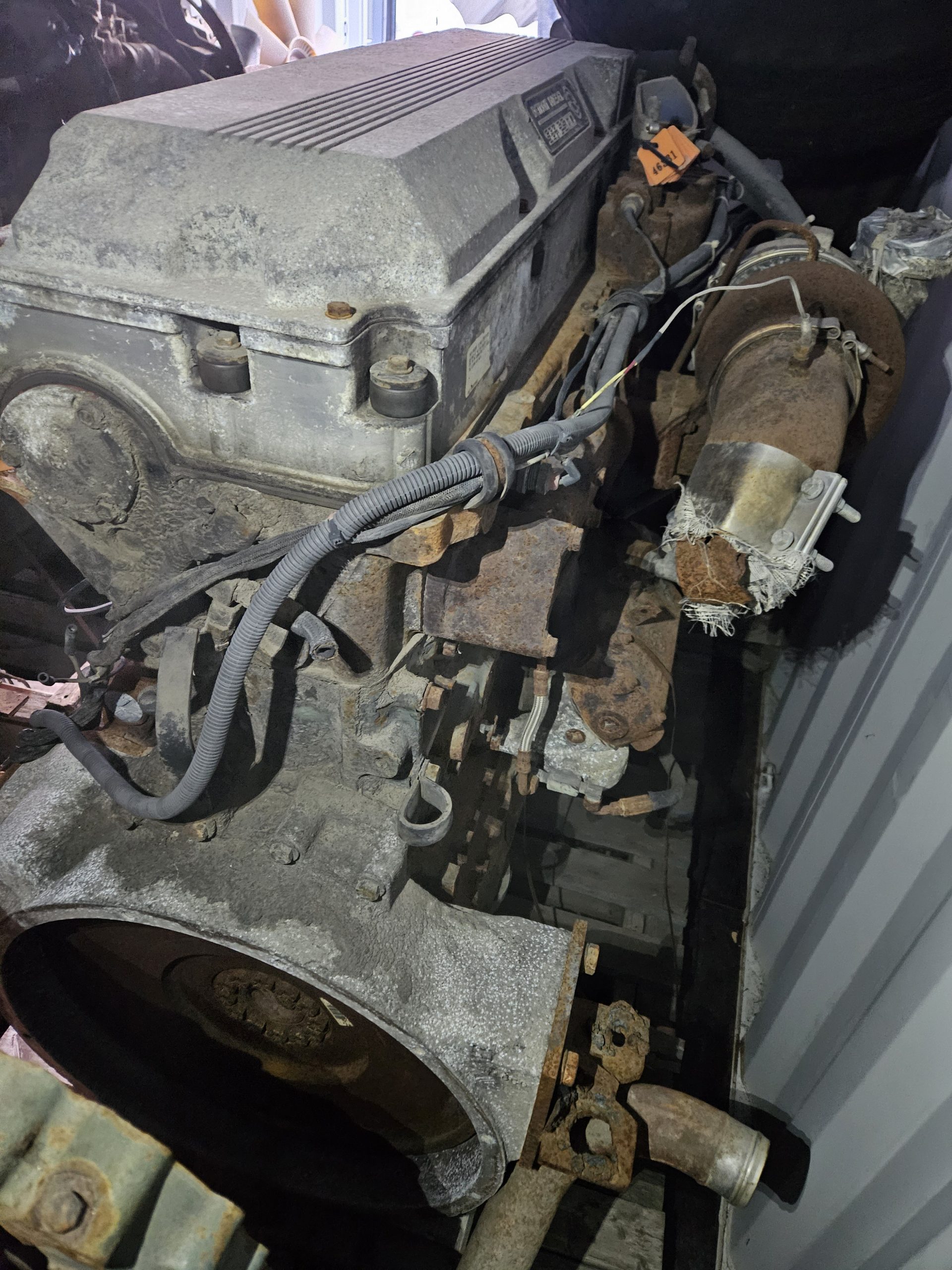 DD60-E01 — DD60 12.7L 1991 Complete Engine w/ Turbo - Image 2
