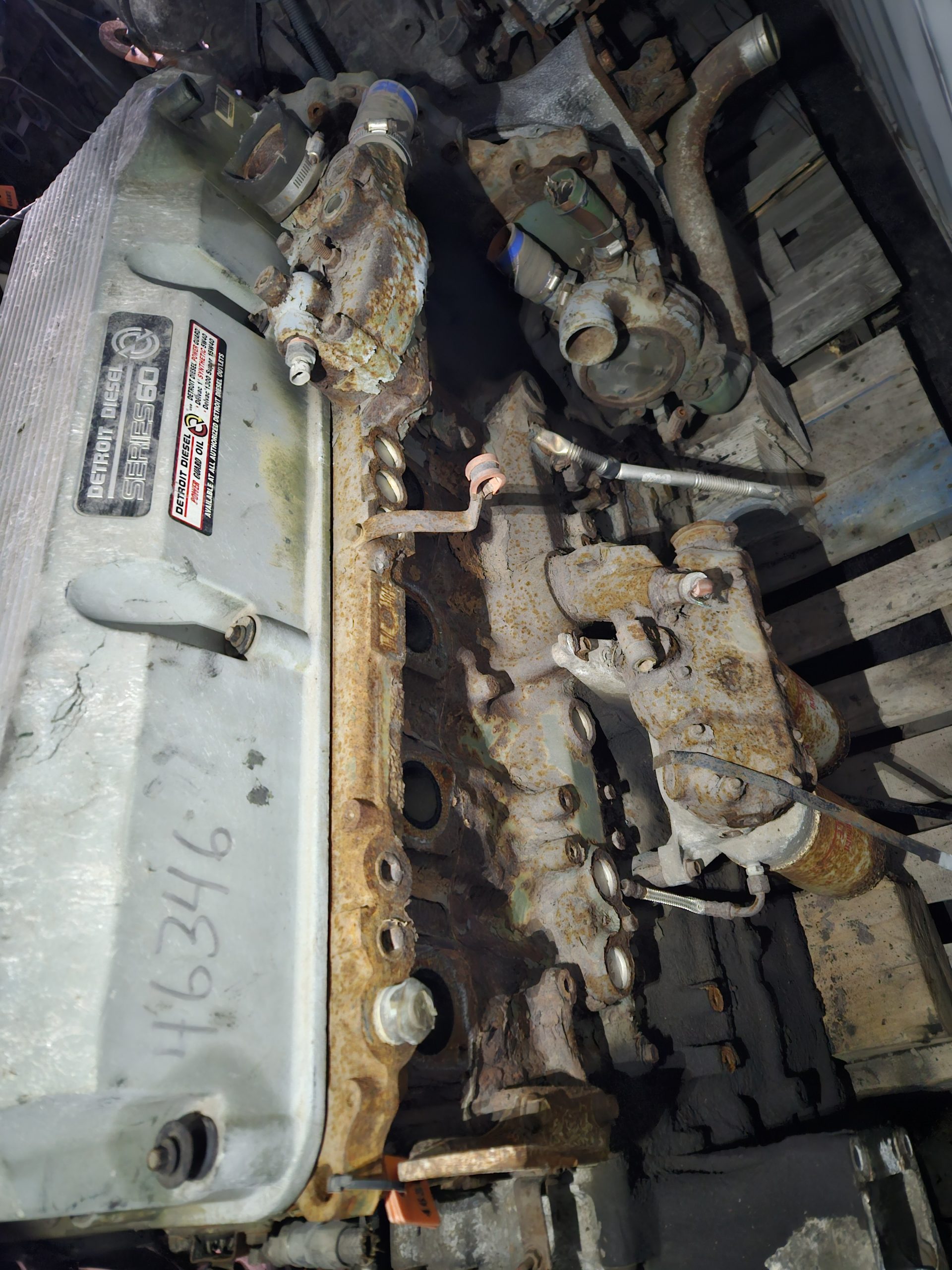 DD60-E05 — DD60 1995 Engine, Mostly Complete