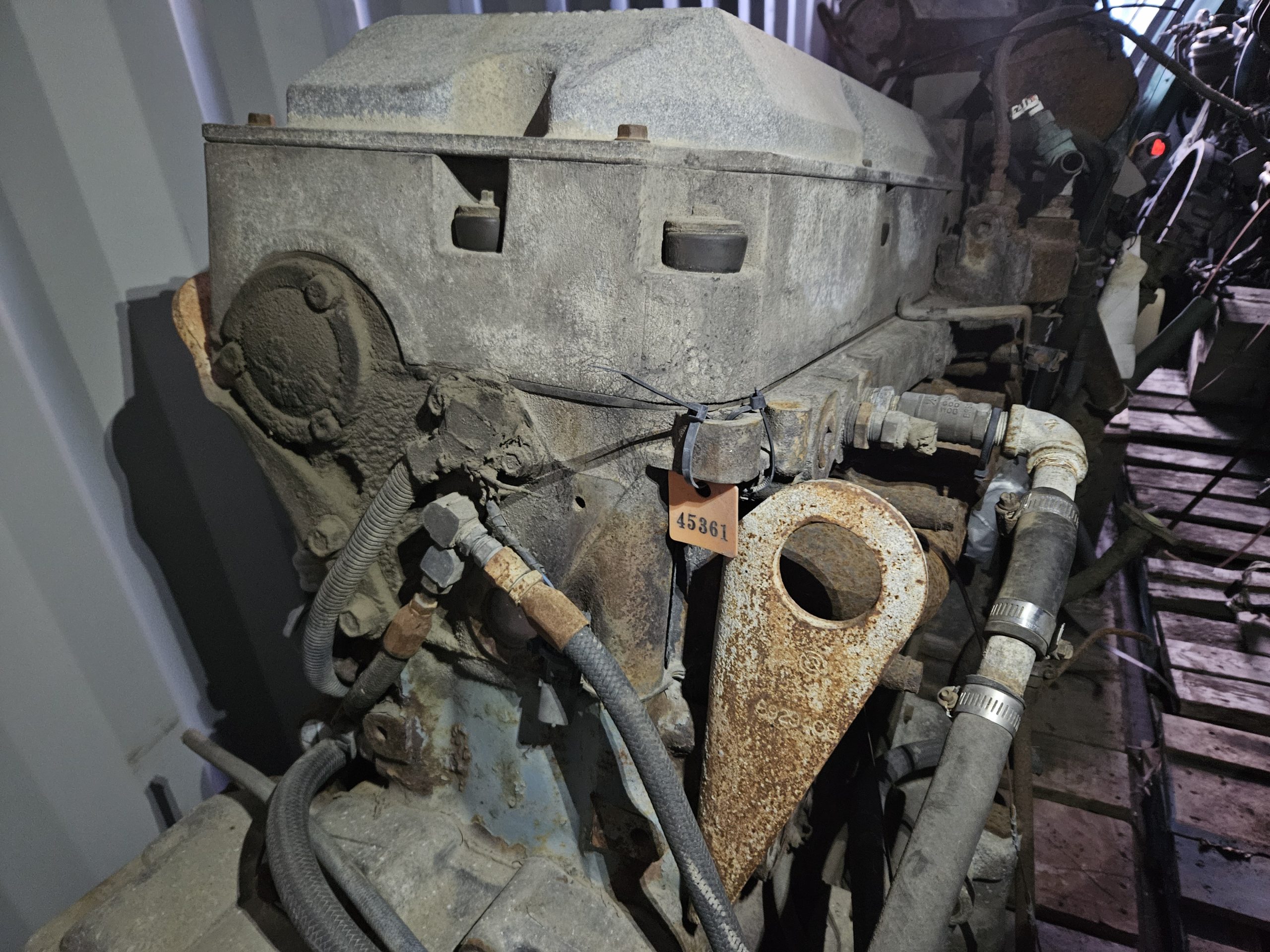 DD60-E03 — DD60 12.7L ~1990 Engine w/ Starter & Alternator - Image 5