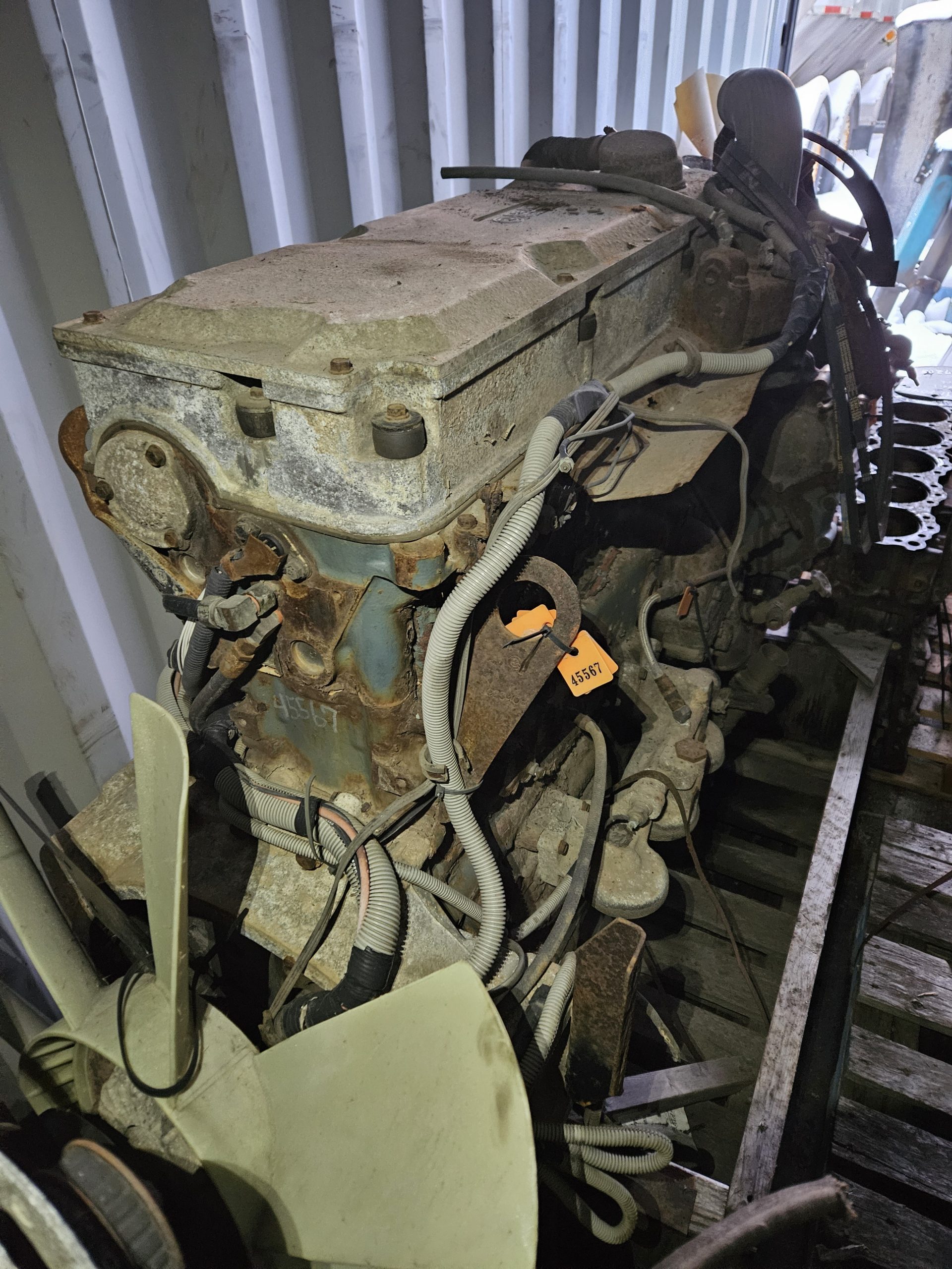 DD60-E04 — DD60 1990 DDEC II Engine, ECM on Block - Image 3